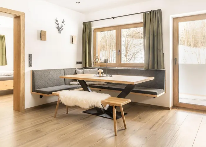 Jagerstueberl-60qm Eg Mit Gr Terrasse By Interhome Lejlighed Leogang